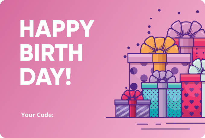 Happy Birthday Gift Card 1