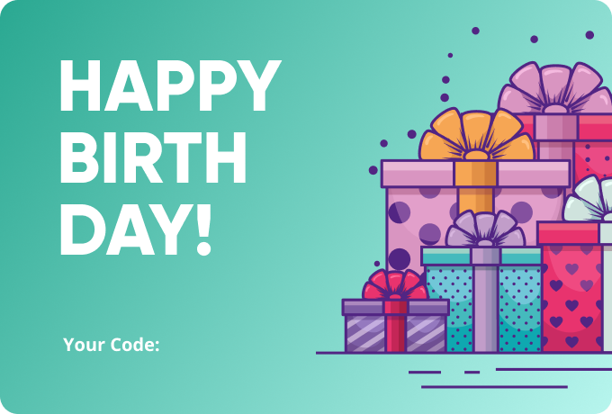 Happy Birthday Gift Card 2