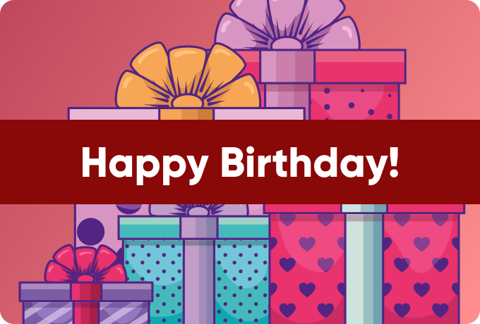 Happy Birthday Gift Card 4