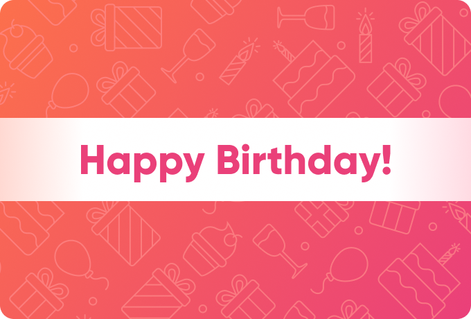 Happy Birthday Gift Card 5
