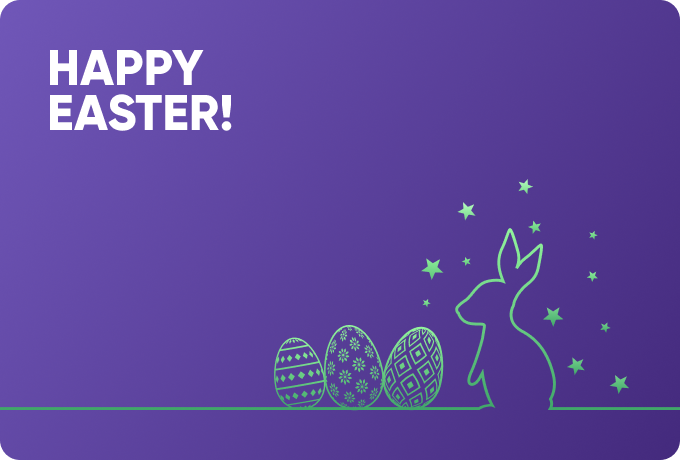 Happy Easter Gift Card 1