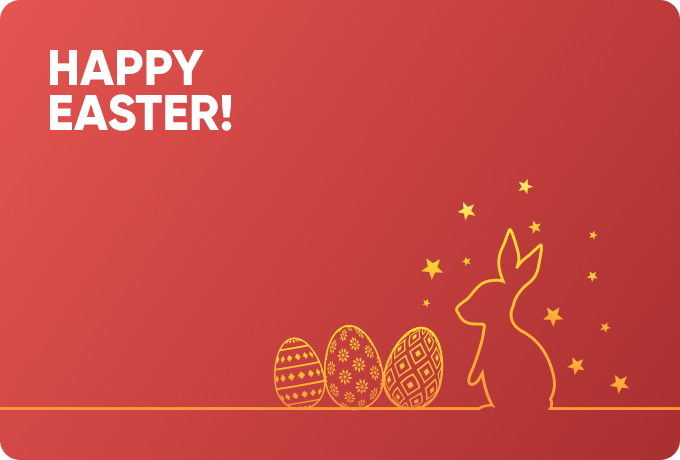 Happy Easter Gift Card 2