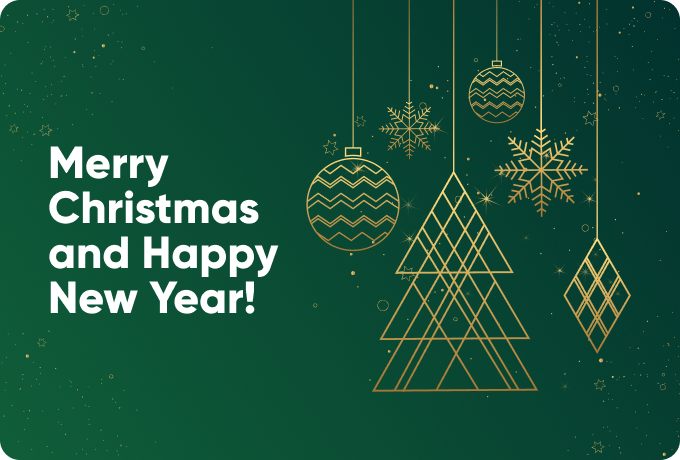 Happy Xmas And Happy New Year Gift Card 2
