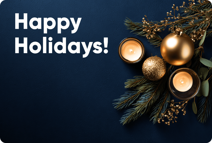 Happy Holidays Gift Card 1