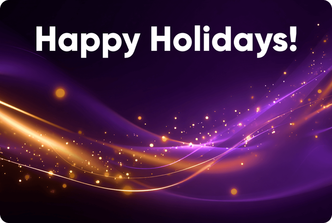 Happy Holidays Gift Card 2