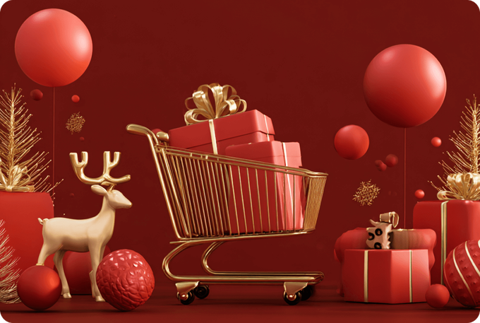 Merry Christmas and Happy New Year Gift Card 3